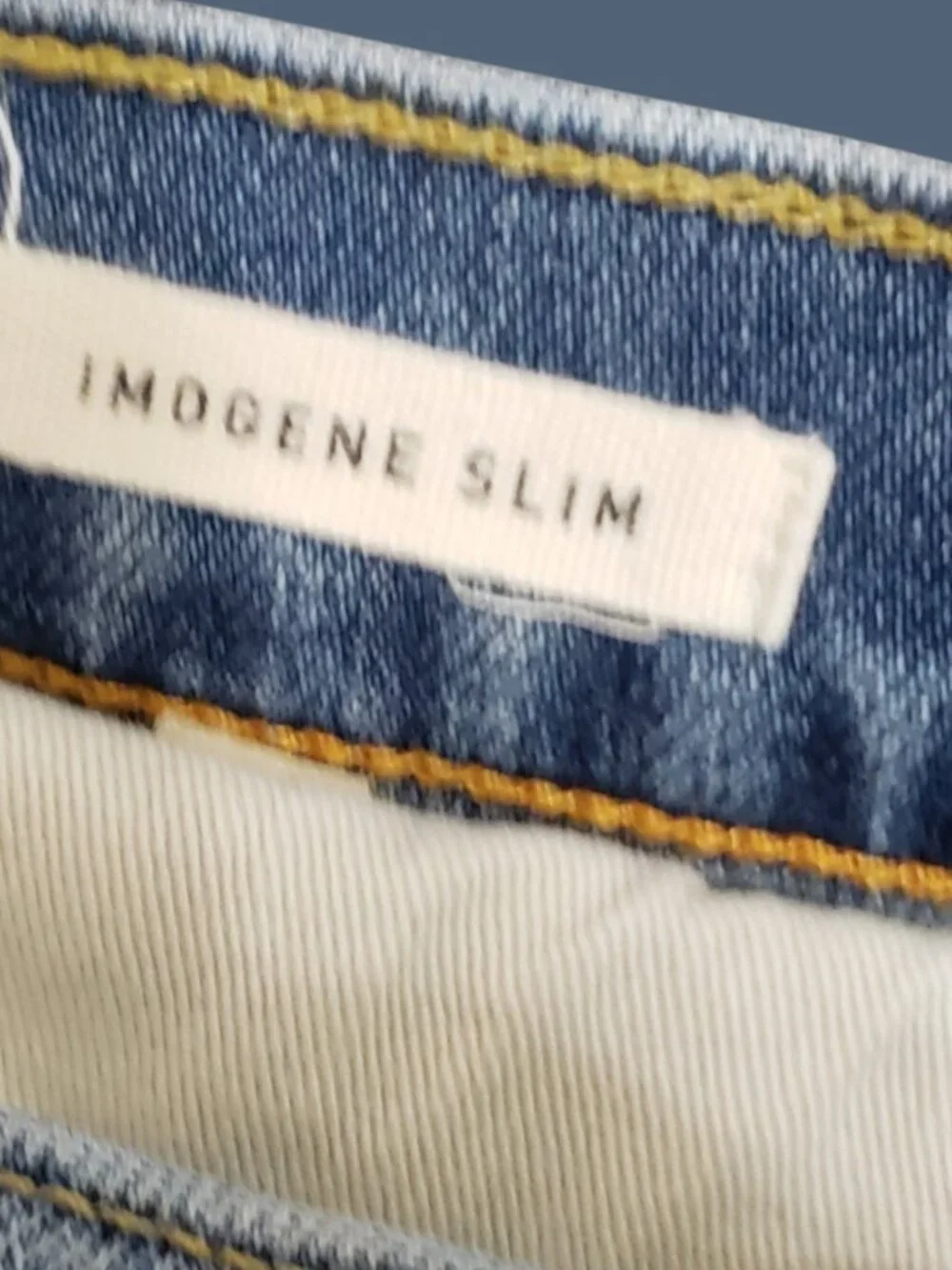 Imogene+Willie SlimJeans Womens Wash Denim Blue Size 26 - Picture 4 of 14
